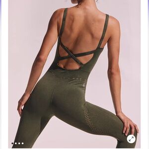 Free People Teal Jumpsuit